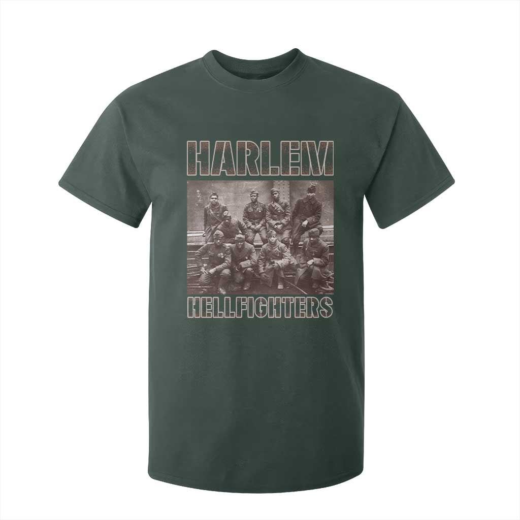 Harlem Hellfighters T Shirt For Kid The 369th Infantry Regiment Black History Military Soldiers