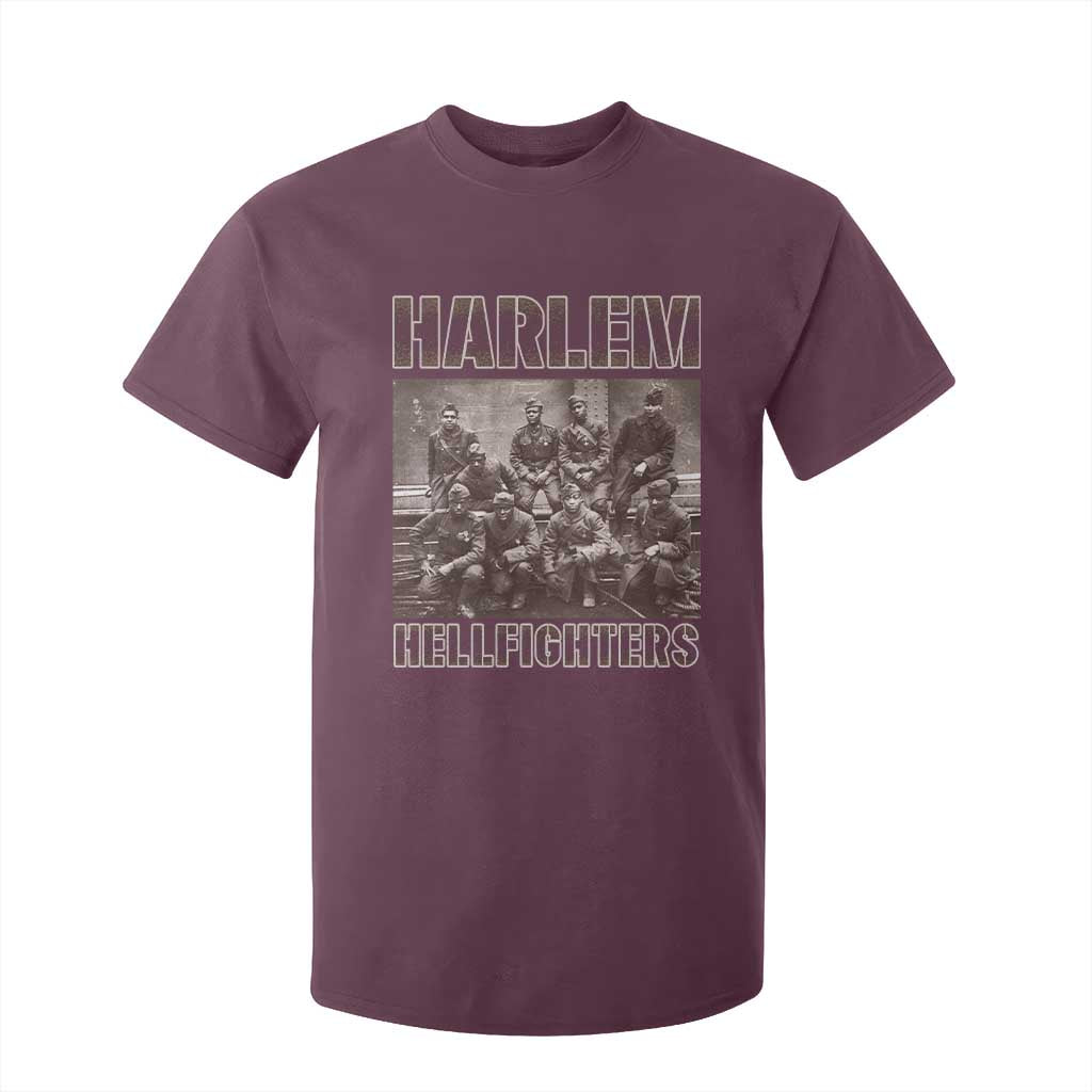 Harlem Hellfighters T Shirt For Kid The 369th Infantry Regiment Black History Military Soldiers