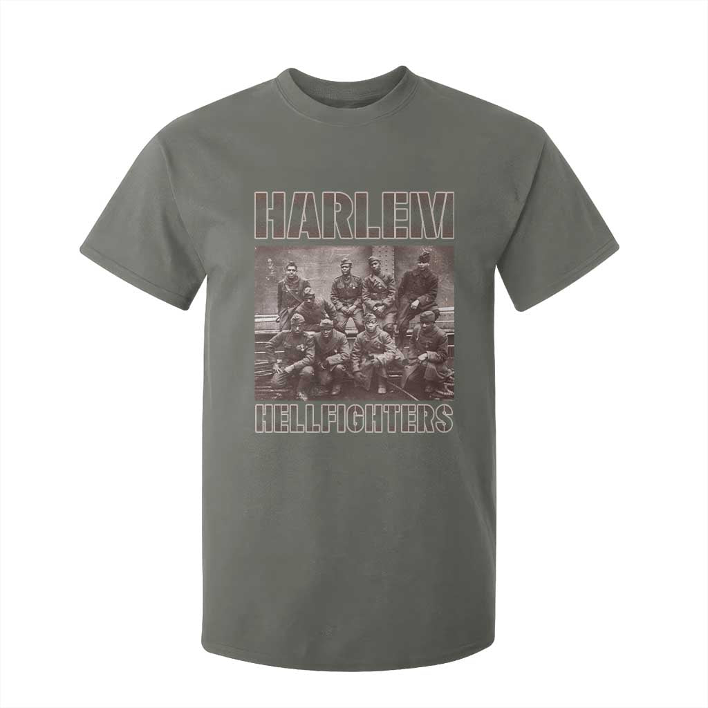 Harlem Hellfighters T Shirt For Kid The 369th Infantry Regiment Black History Military Soldiers