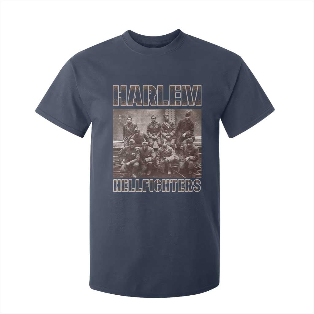 Harlem Hellfighters T Shirt For Kid The 369th Infantry Regiment Black History Military Soldiers