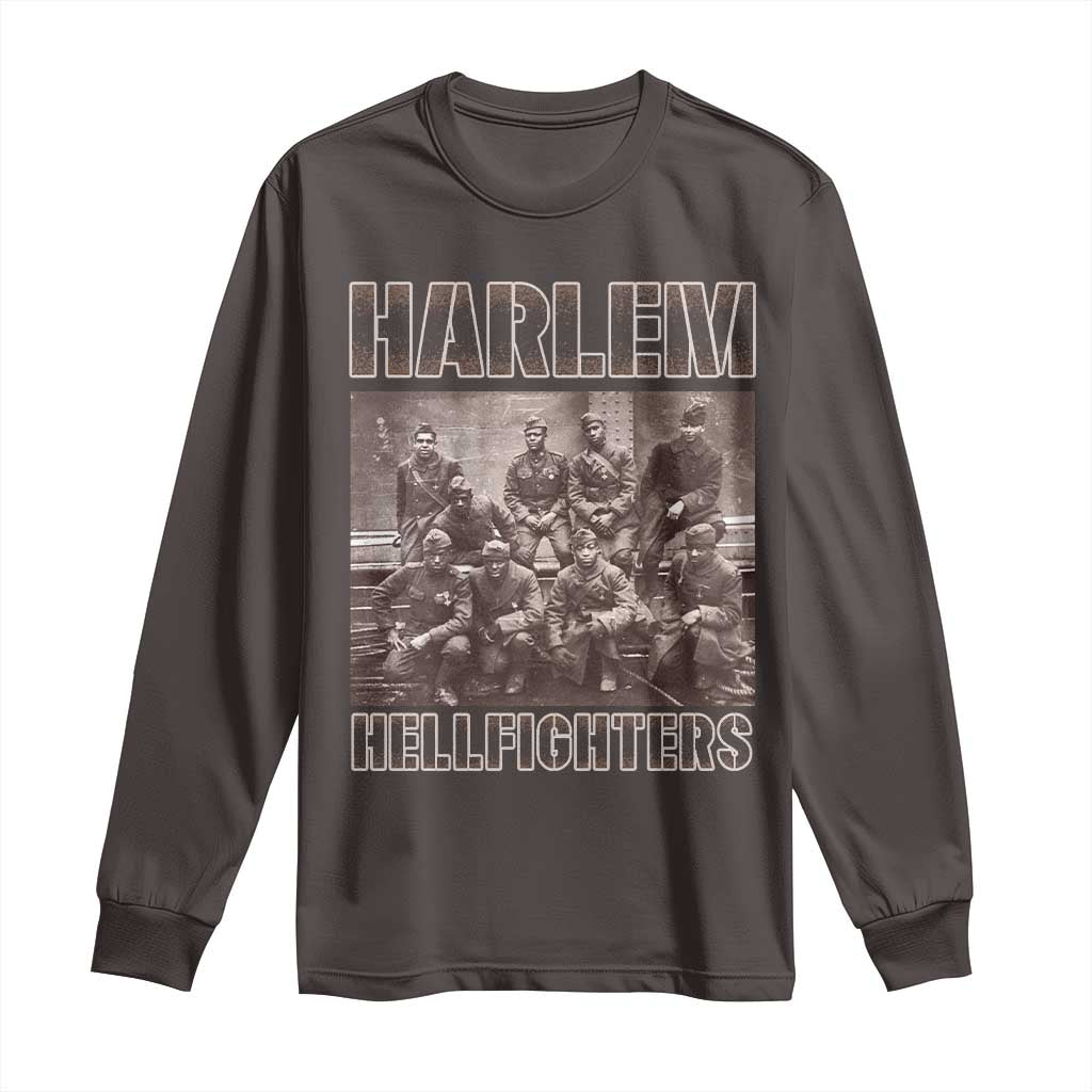 Harlem Hellfighters Long Sleeve Shirt The 369th Infantry Regiment Black History Military Soldiers