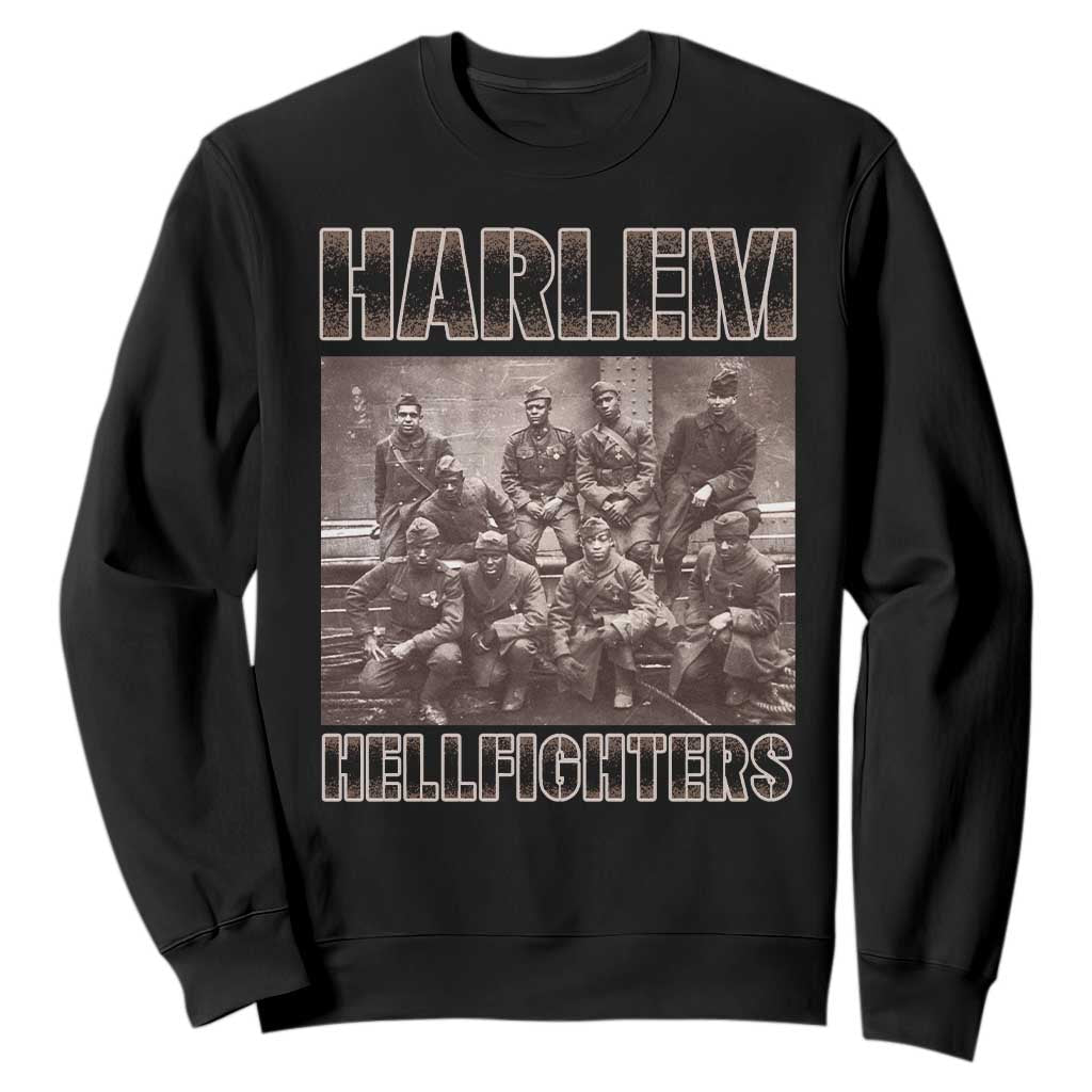 Harlem Hellfighters Sweatshirt The 369th Infantry Regiment Black History Military Soldiers
