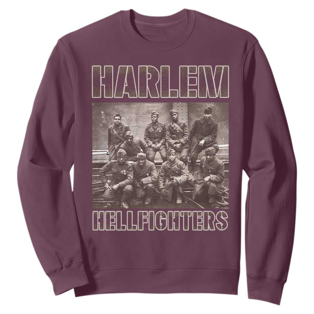 Harlem Hellfighters Sweatshirt The 369th Infantry Regiment Black History Military Soldiers