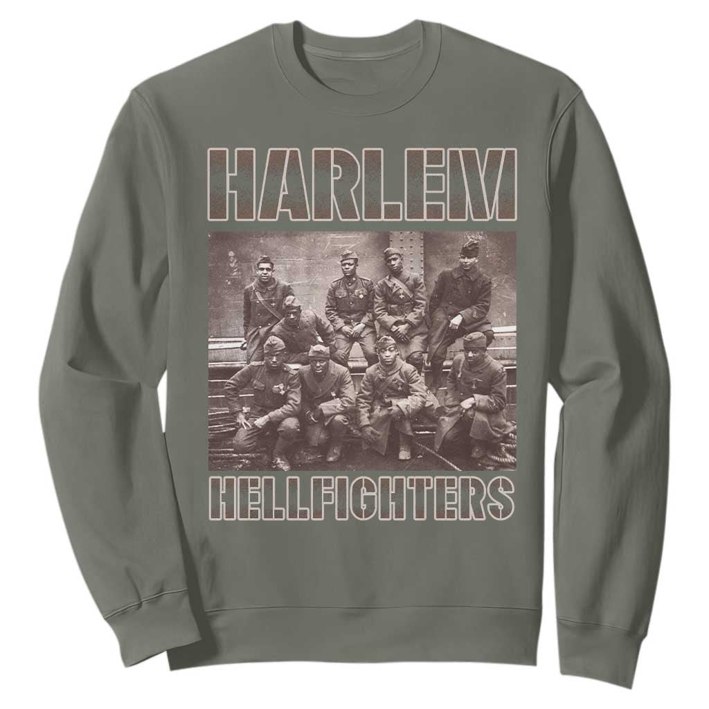 Harlem Hellfighters Sweatshirt The 369th Infantry Regiment Black History Military Soldiers