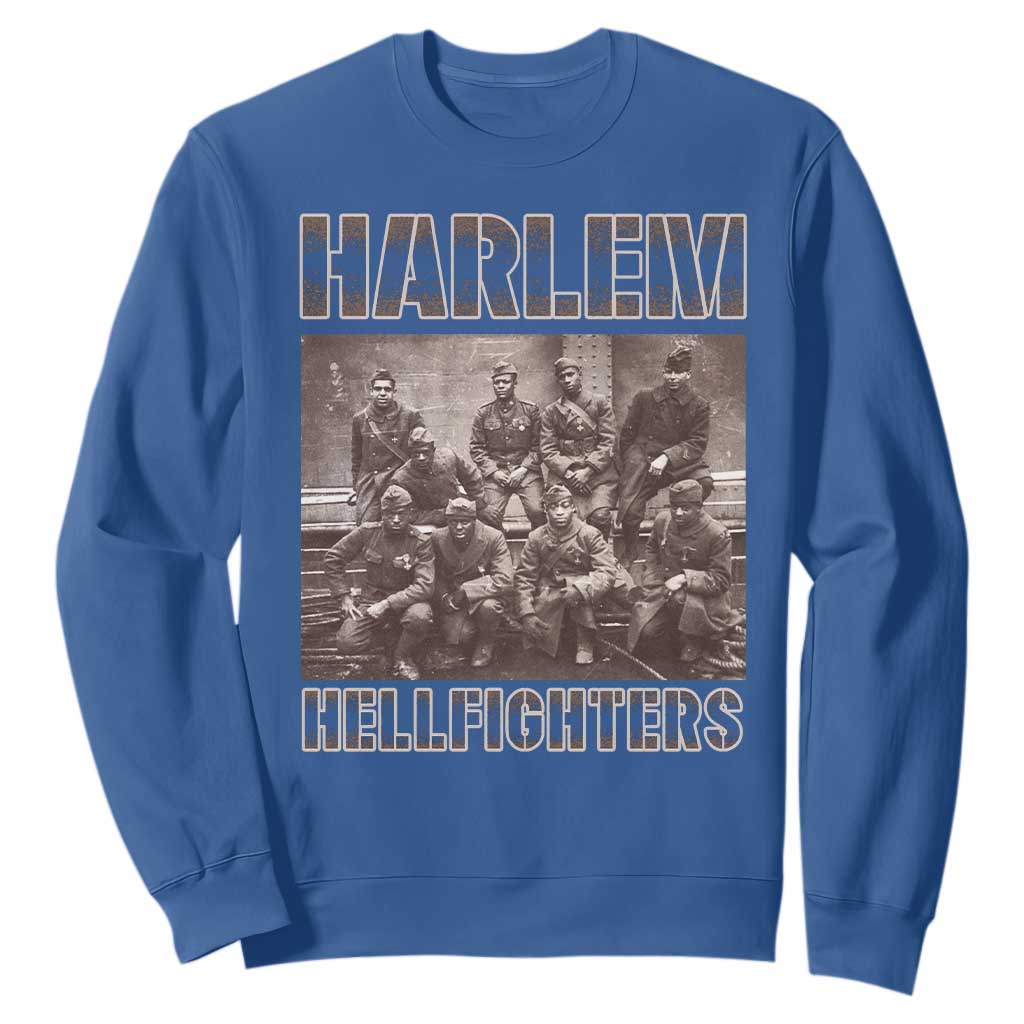 Harlem Hellfighters Sweatshirt The 369th Infantry Regiment Black History Military Soldiers