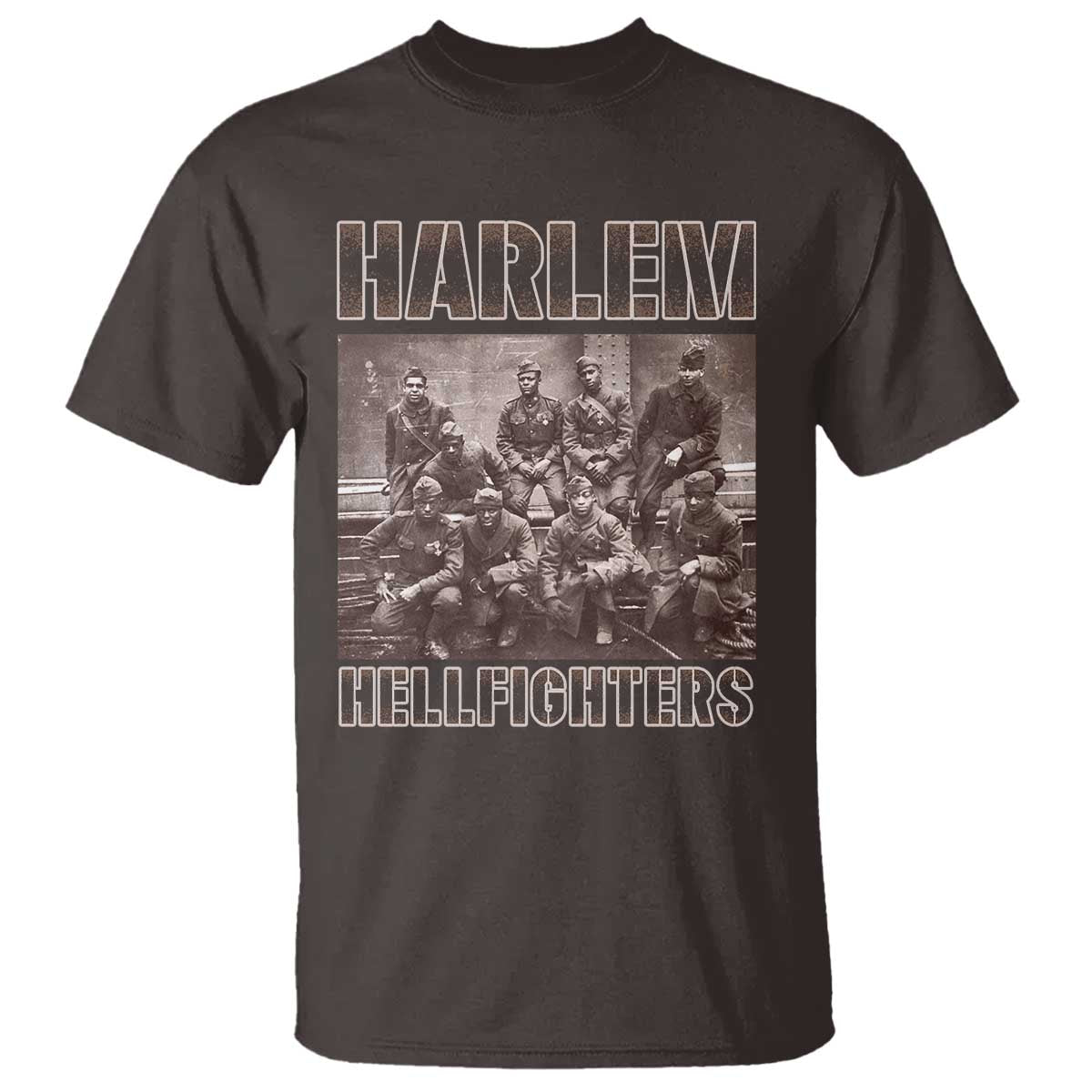 Harlem Hellfighters T Shirt The 369th Infantry Regiment Black History Military Soldiers