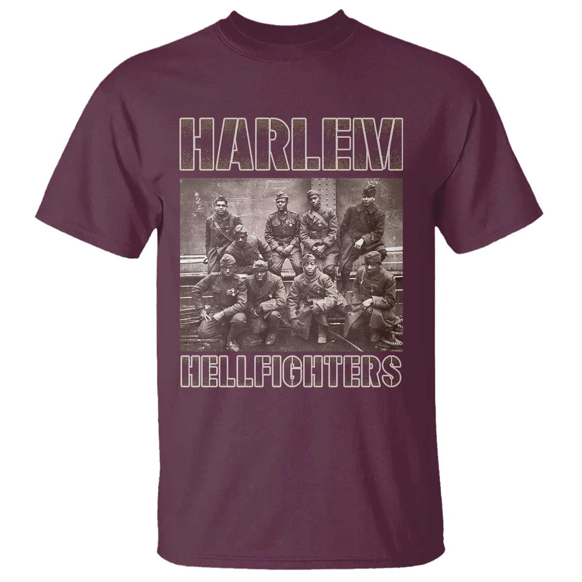 Harlem Hellfighters T Shirt The 369th Infantry Regiment Black History Military Soldiers