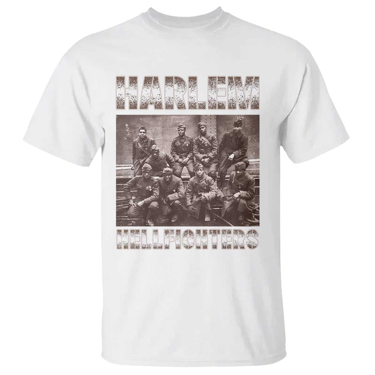 Harlem Hellfighters T Shirt The 369th Infantry Regiment Black History Military Soldiers