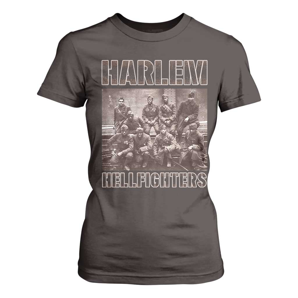 Harlem Hellfighters T Shirt For Women The 369th Infantry Regiment Black History Military Soldiers