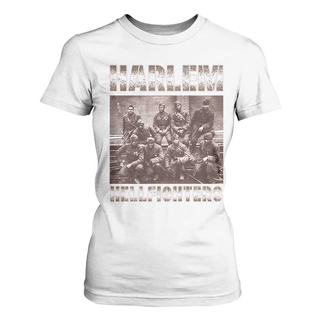 Harlem Hellfighters T Shirt For Women The 369th Infantry Regiment Black History Military Soldiers