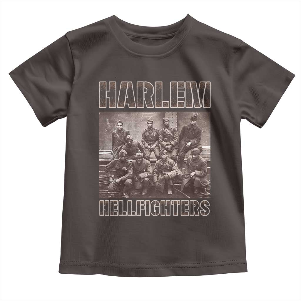 Harlem Hellfighters Toddler T Shirt The 369th Infantry Regiment Black History Military Soldiers