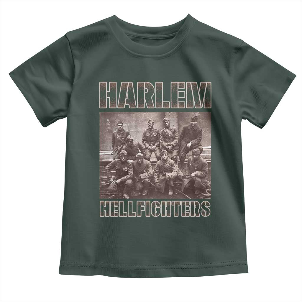 Harlem Hellfighters Toddler T Shirt The 369th Infantry Regiment Black History Military Soldiers
