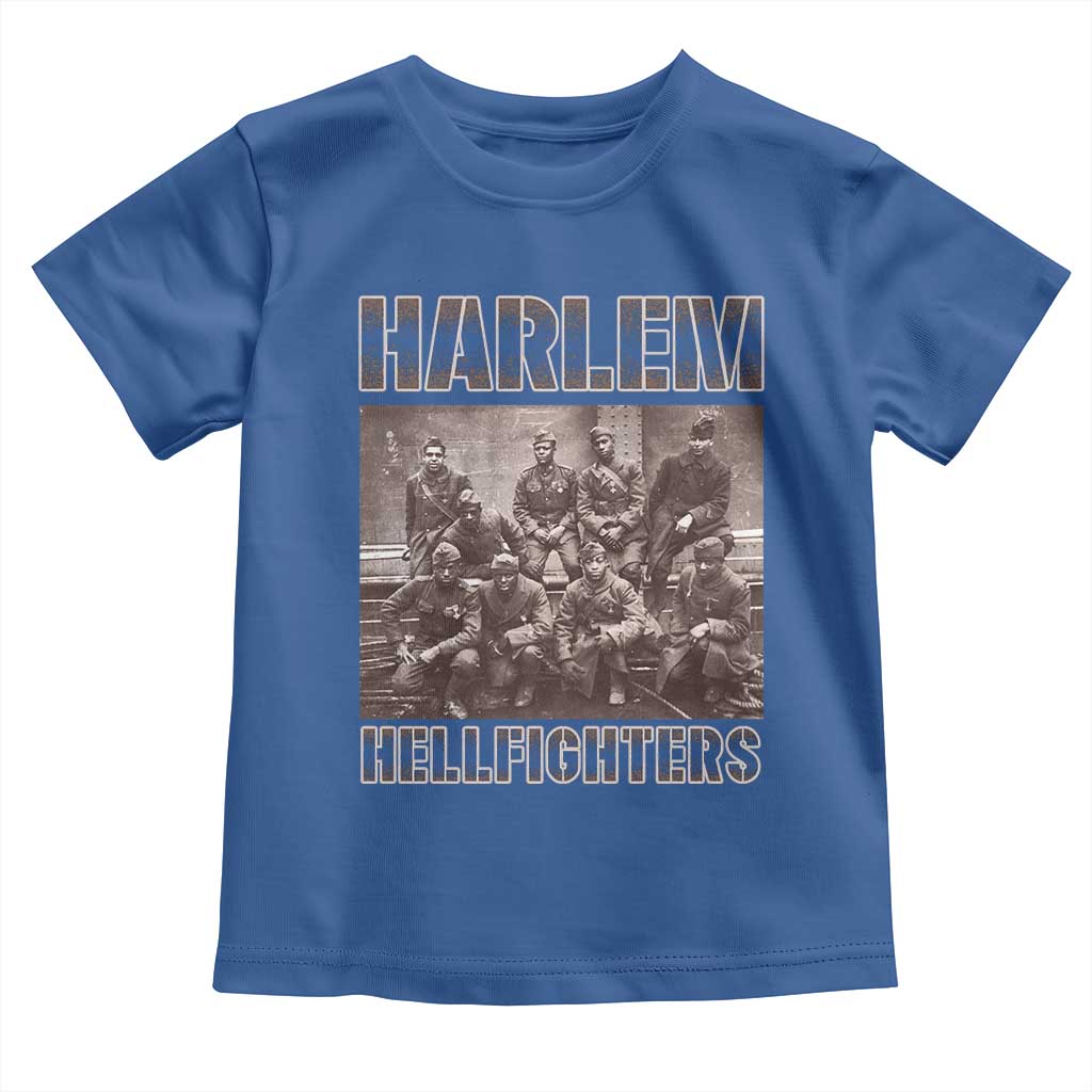Harlem Hellfighters Toddler T Shirt The 369th Infantry Regiment Black History Military Soldiers