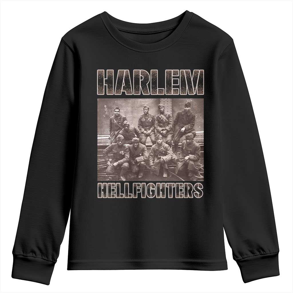 Harlem Hellfighters Youth Sweatshirt The 369th Infantry Regiment Black History Military Soldiers