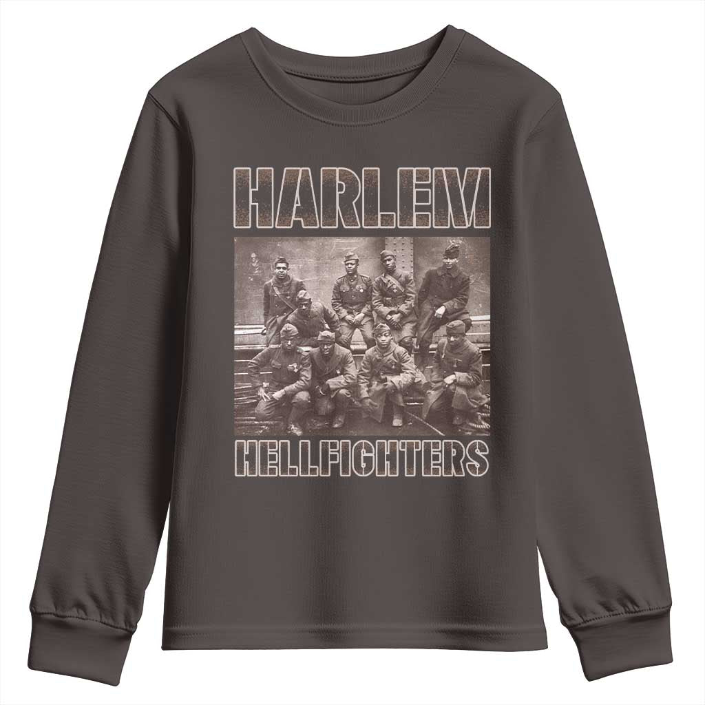 Harlem Hellfighters Youth Sweatshirt The 369th Infantry Regiment Black History Military Soldiers