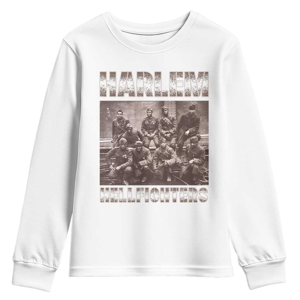 Harlem Hellfighters Youth Sweatshirt The 369th Infantry Regiment Black History Military Soldiers