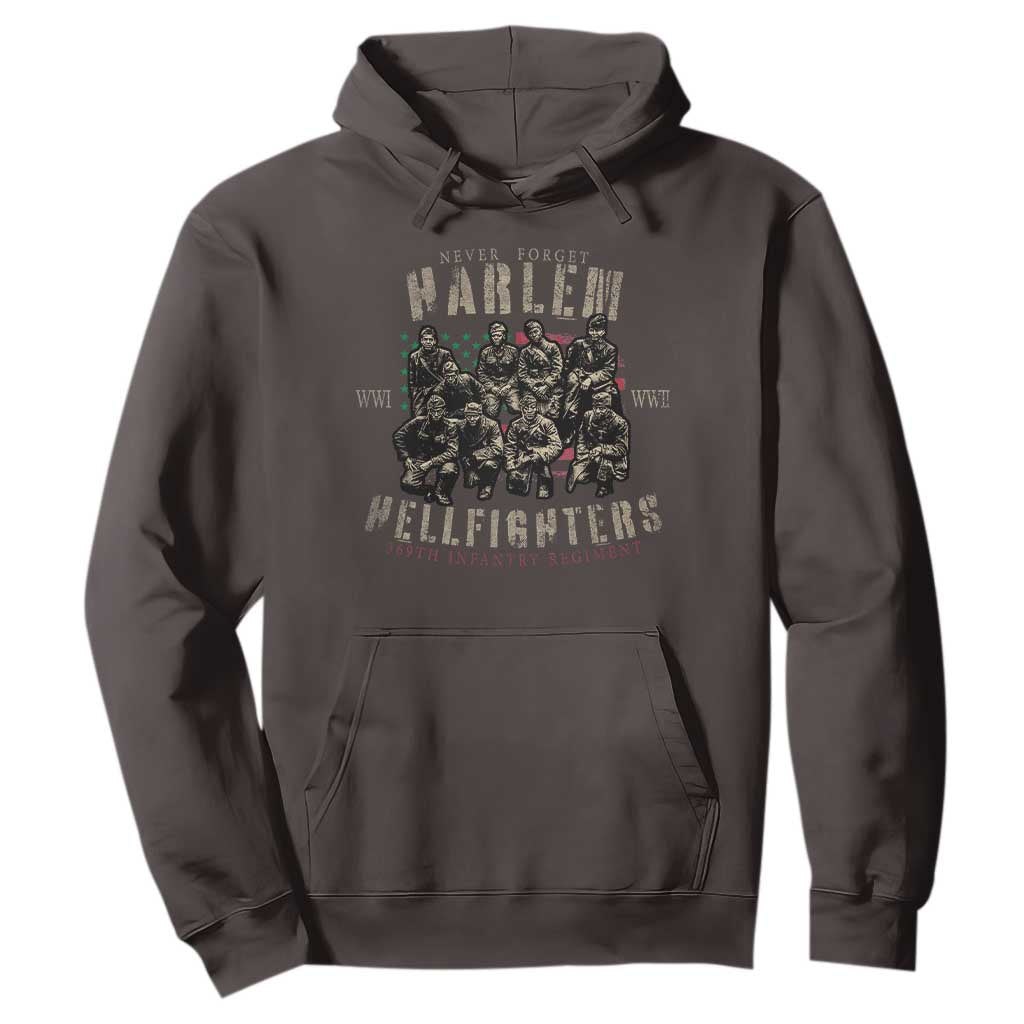 Harlem Hellfighters Hoodie American Military Soldiers Black History