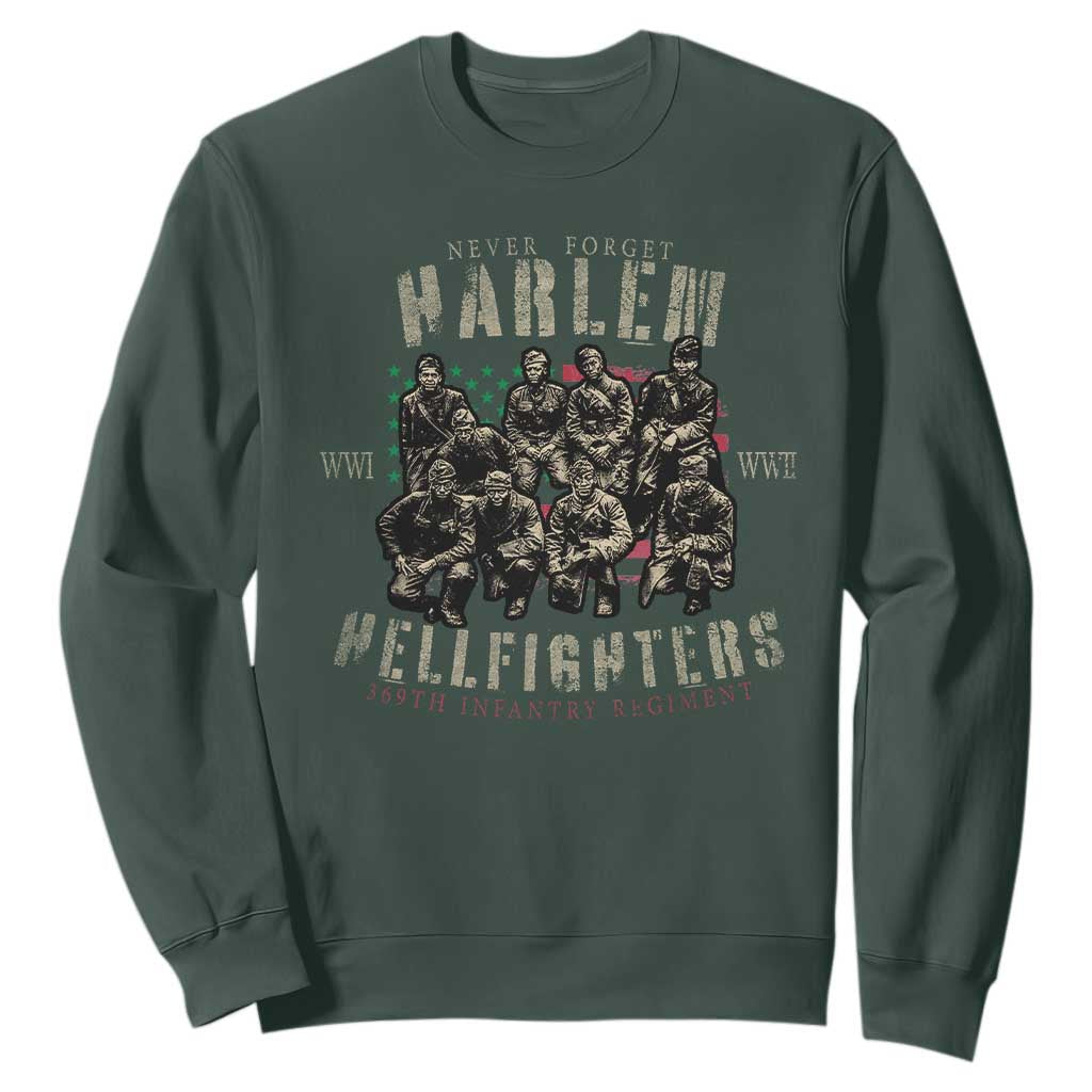 Harlem Hellfighters Sweatshirt American Military Soldiers Black History