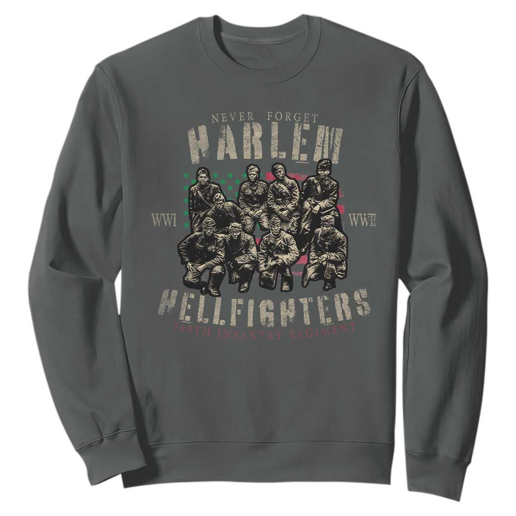 Harlem Hellfighters Sweatshirt American Military Soldiers Black History