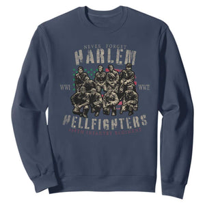 Harlem Hellfighters Sweatshirt American Military Soldiers Black History