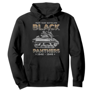 761st Tank Battalion Tribute Hoodie Black Panther Party History