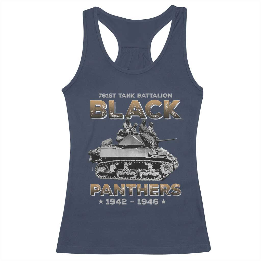 761st Tank Battalion Tribute Racerback Tank Top Black Panther Party History
