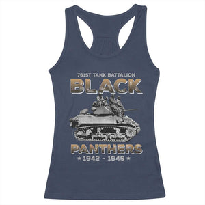 761st Tank Battalion Tribute Racerback Tank Top Black Panther Party History
