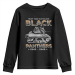 761st Tank Battalion Tribute Youth Sweatshirt Black Panther Party History