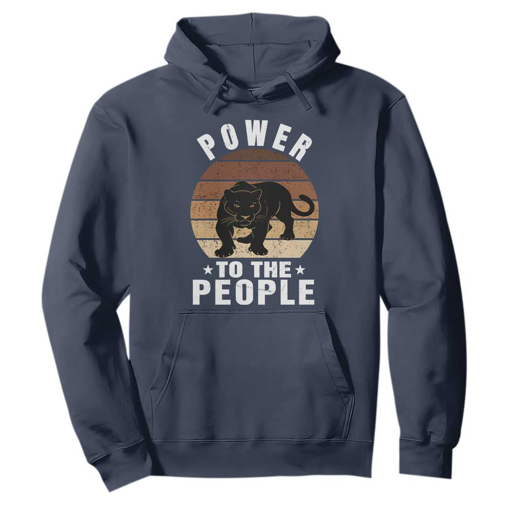Black Panther Party Hoodie Power To The People Black History