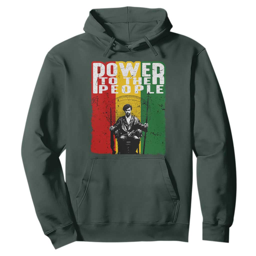 Black Panther Party Huey P. Newton Hoodie Power To The People