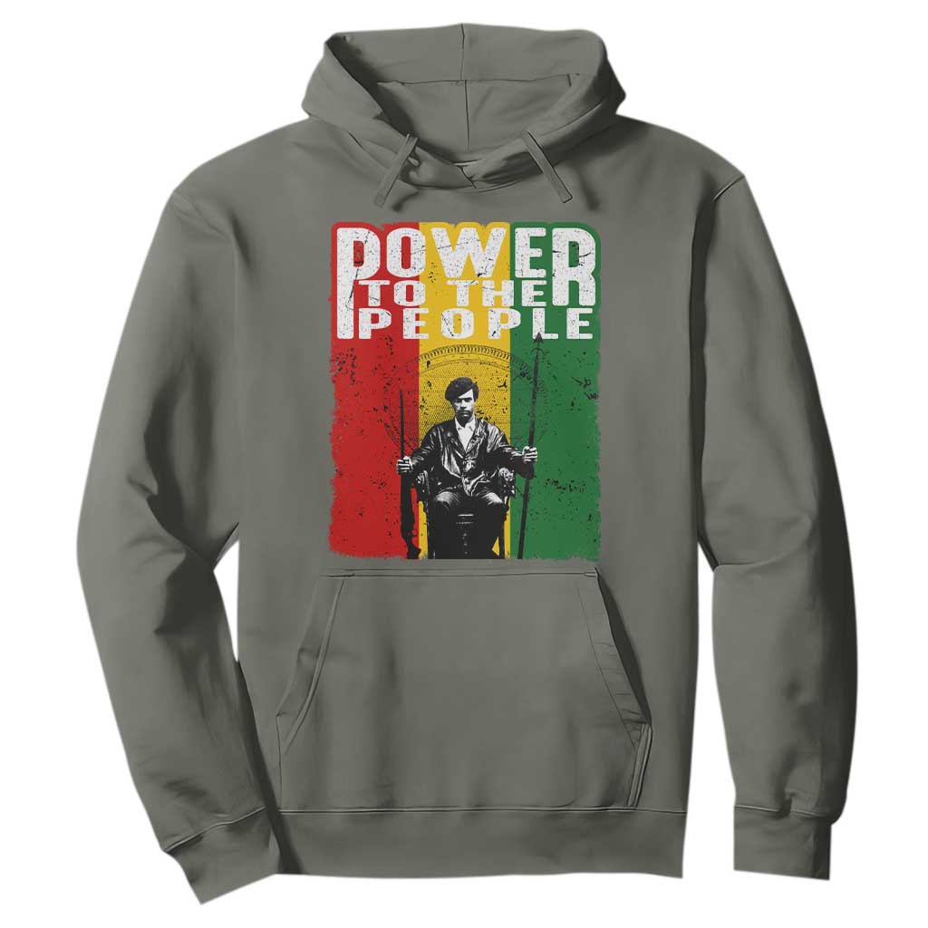 Black Panther Party Huey P. Newton Hoodie Power To The People