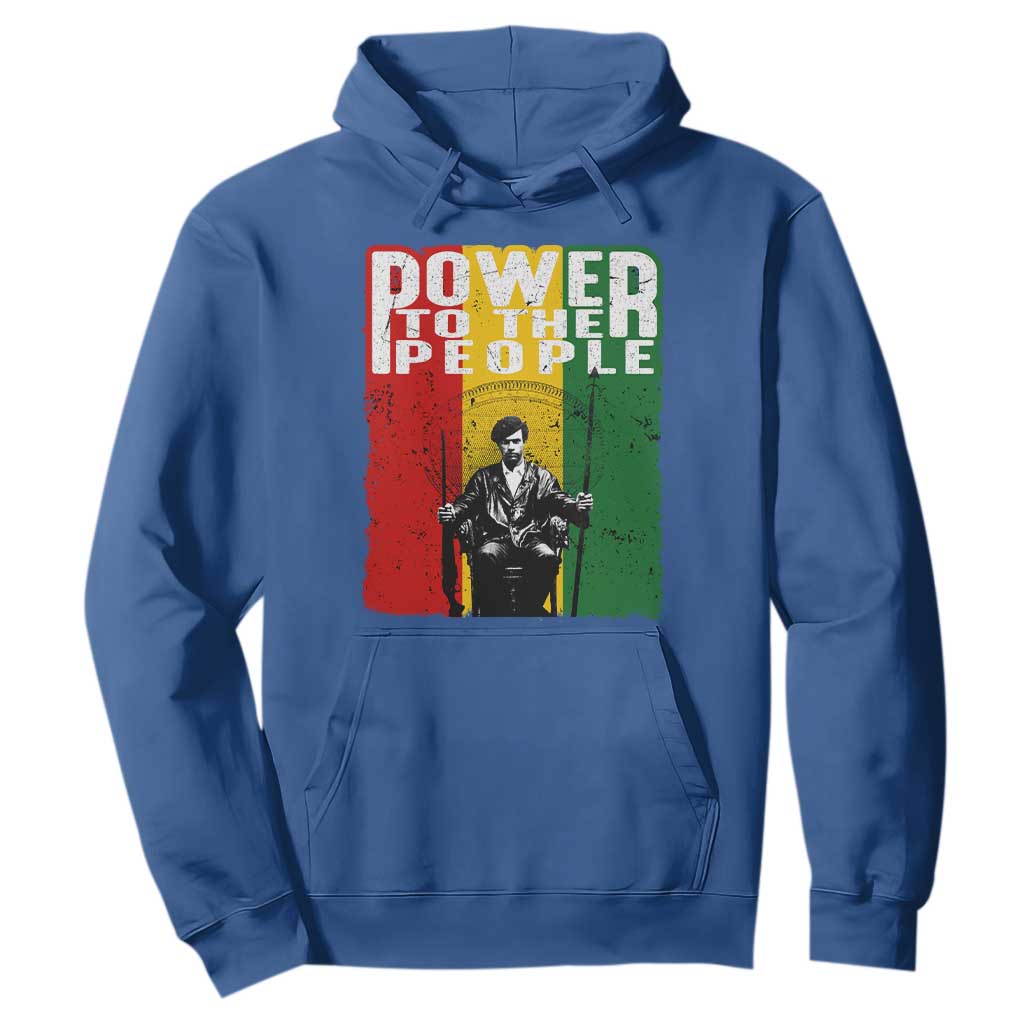 Black Panther Party Huey P. Newton Hoodie Power To The People