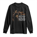 Angela Davis Long Sleeve Shirt I Am Changing The Things I Cannot Accept Black Panther Party