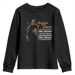 Angela Davis Youth Sweatshirt I Am Changing The Things I Cannot Accept Black Panther Party