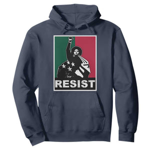 Resist Angela Davis Hoodie Black Panther Party History Civil Rights