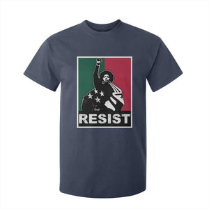 Resist Angela Davis T Shirt For Kid Black Panther Party History Civil Rights