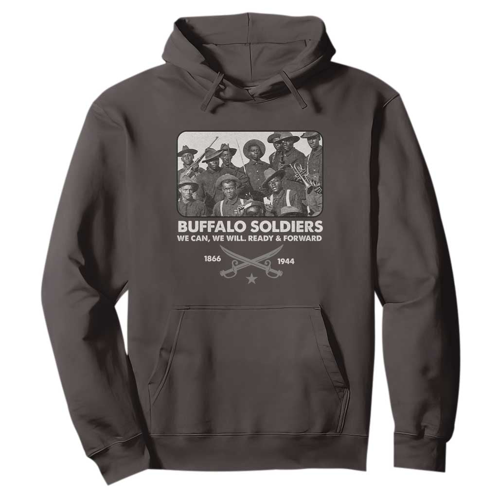 Buffalo Soldiers Hoodie We Can We Will Ready Forward Black History