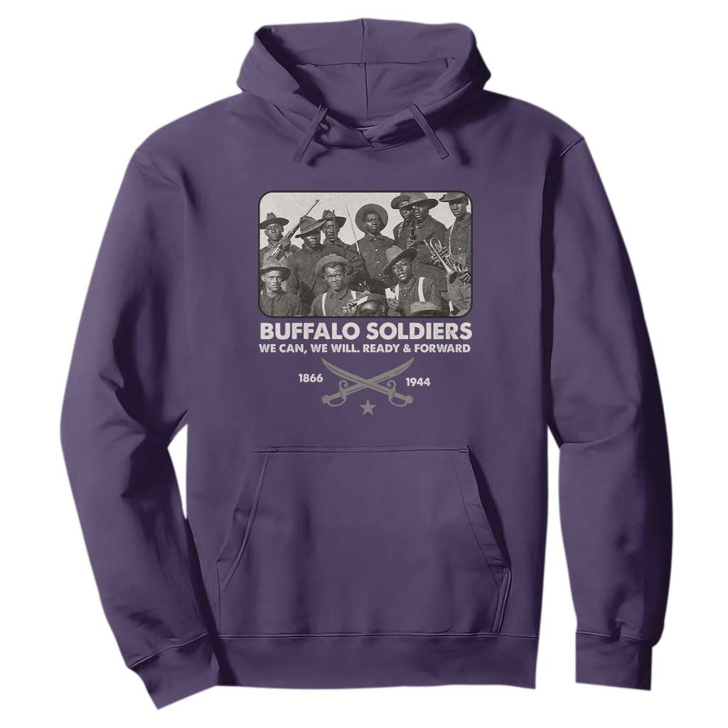 Buffalo Soldiers Hoodie We Can We Will Ready Forward Black History