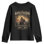 Buffalo Soldiers Youth Sweatshirt American Heros Cavalry Black History
