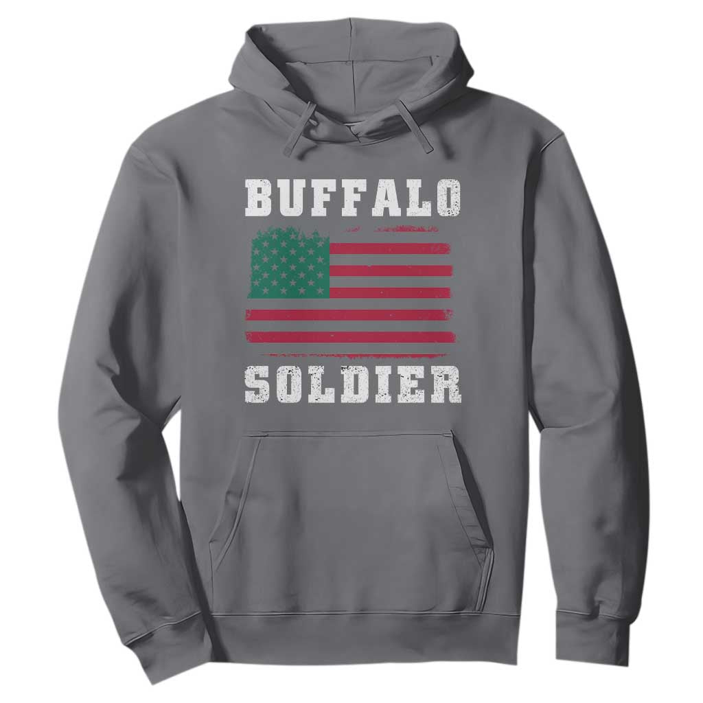 Buffalo Soldiers Hoodie African American Cavalry Black History