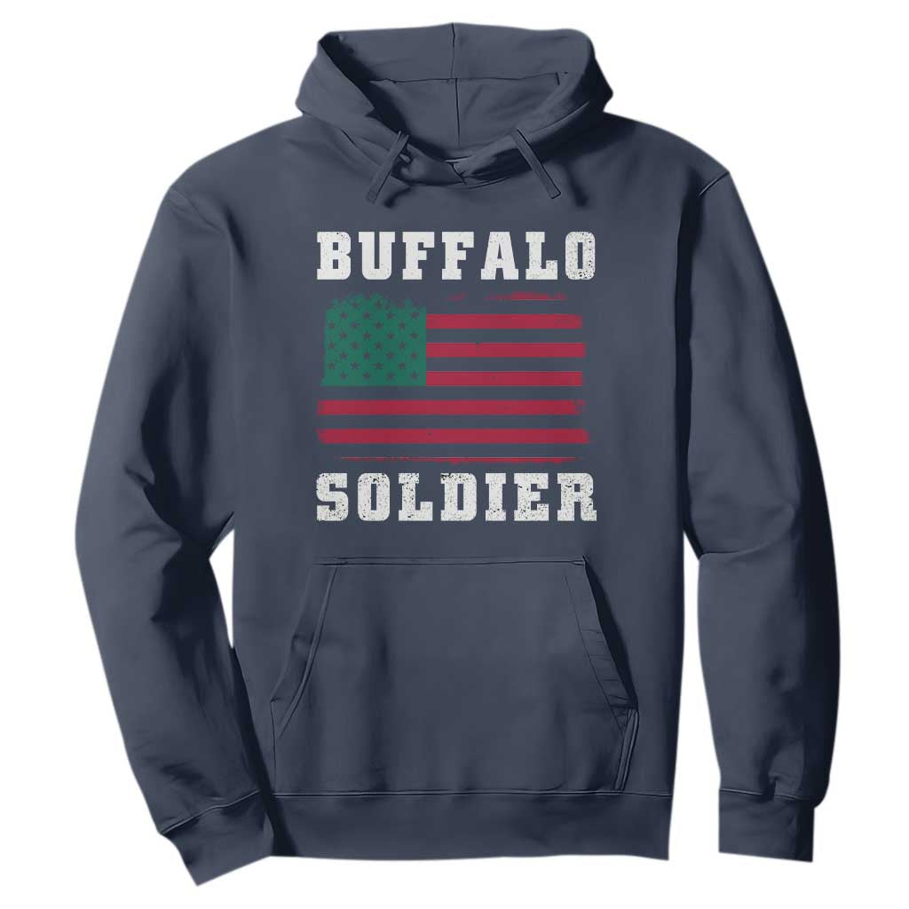 Buffalo Soldiers Hoodie African American Cavalry Black History