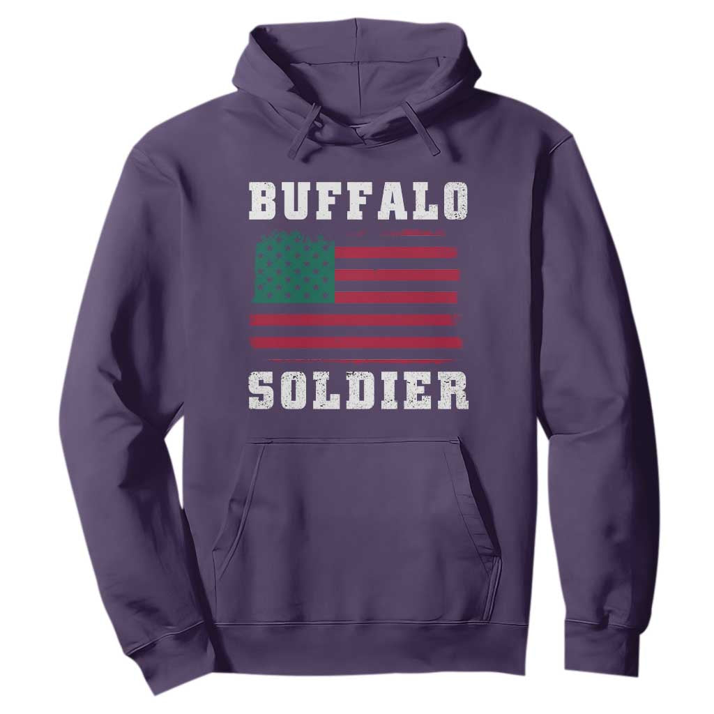 Buffalo Soldiers Hoodie African American Cavalry Black History
