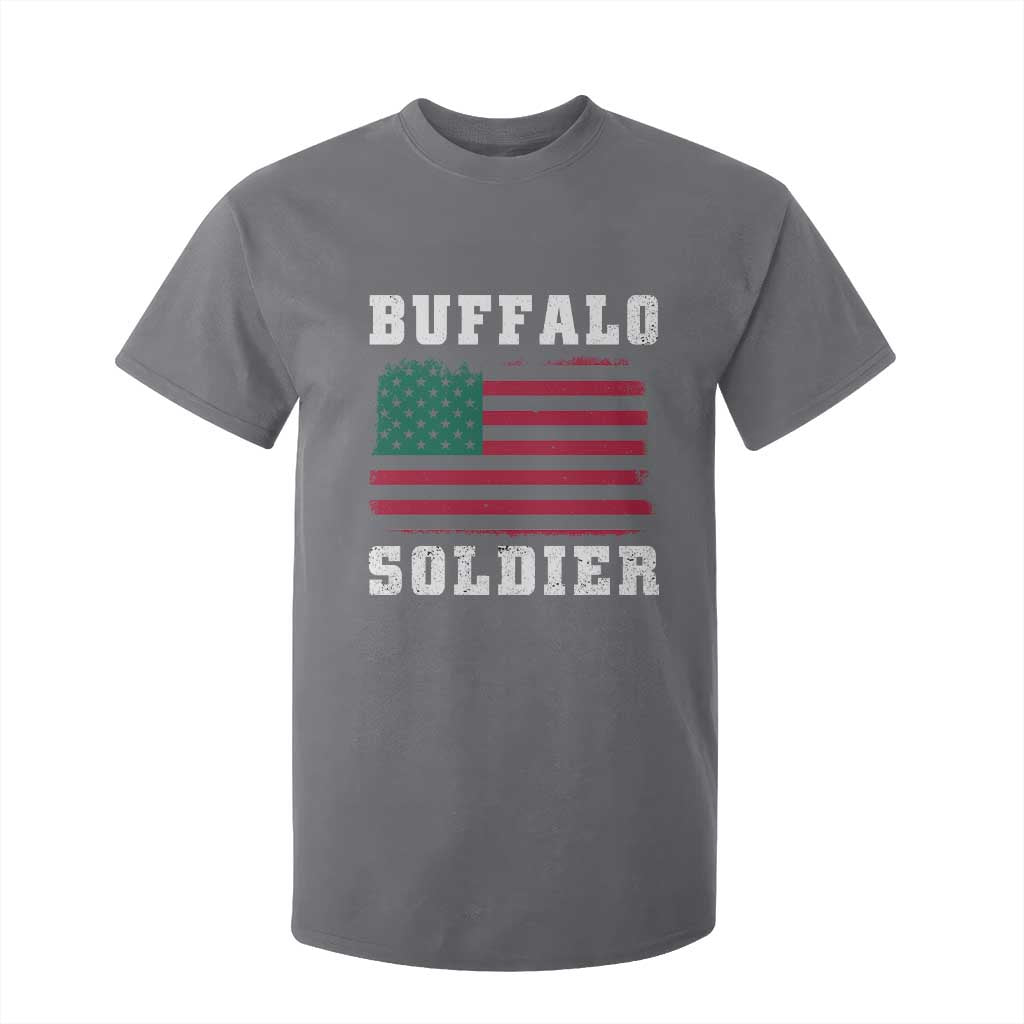 Buffalo Soldiers T Shirt For Kid African American Cavalry Black History
