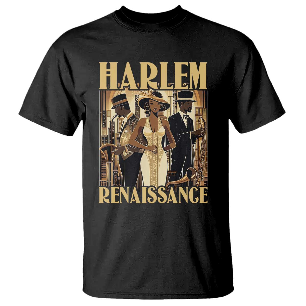Harlem Renaissance T Shirt 1920s Art Black History Month