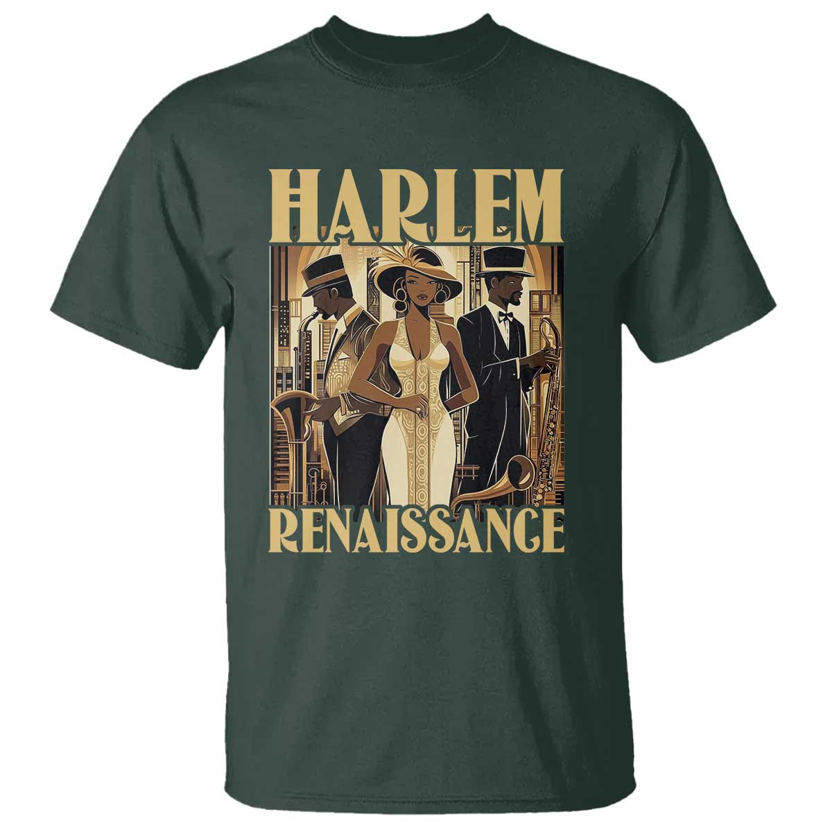 Harlem Renaissance T Shirt 1920s Art Black History Month