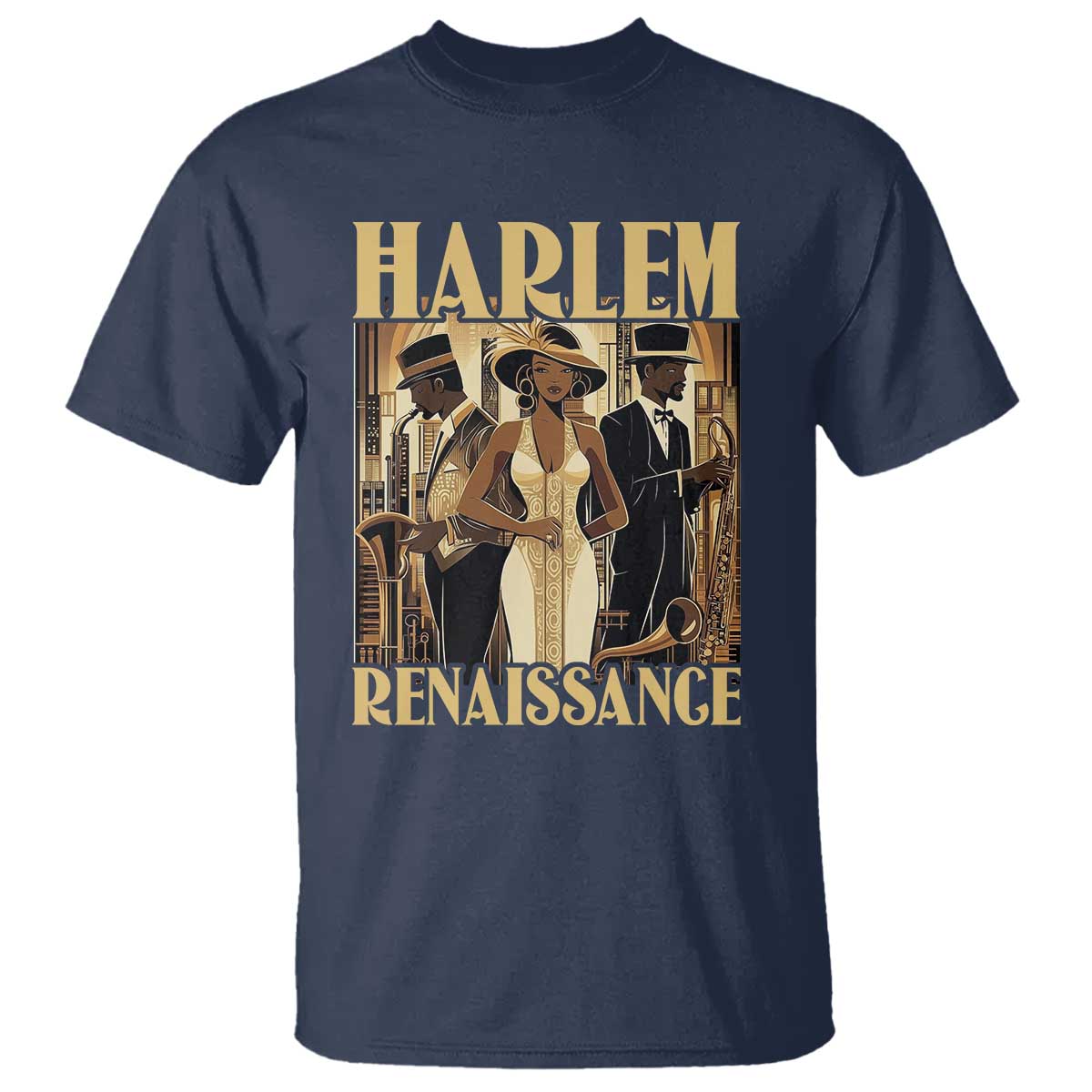 Harlem Renaissance T Shirt 1920s Art Black History Month