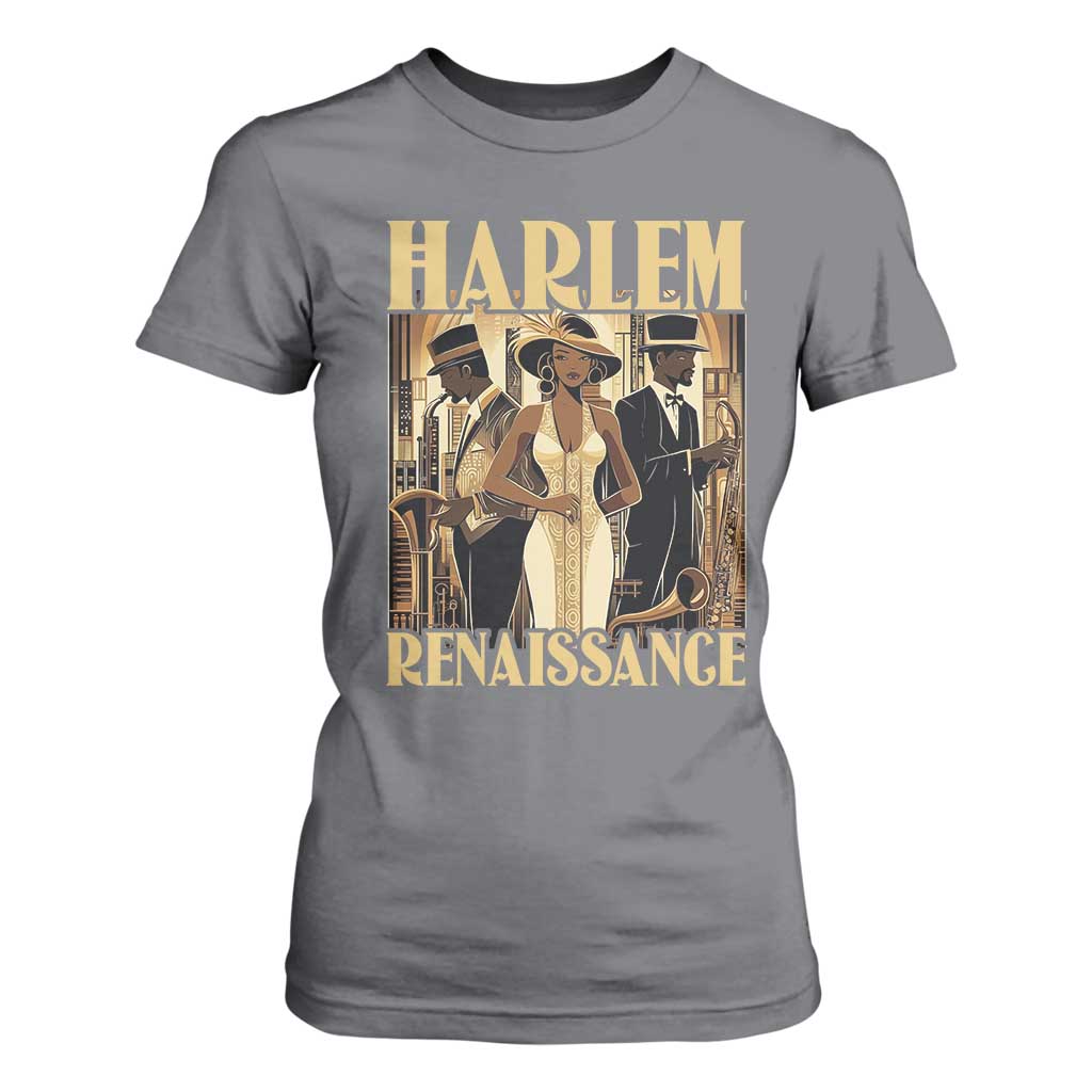 Harlem Renaissance T Shirt For Women 1920s Art Black History Month