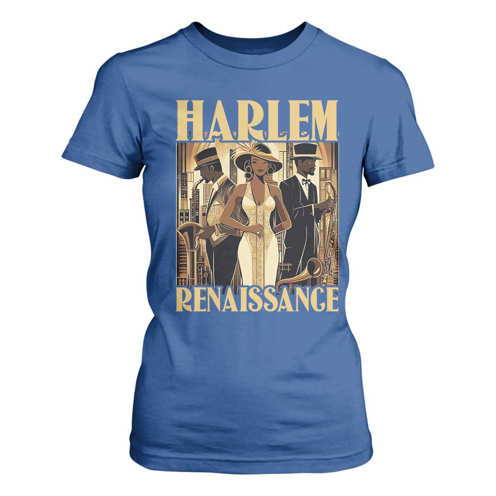 Harlem Renaissance T Shirt For Women 1920s Art Black History Month