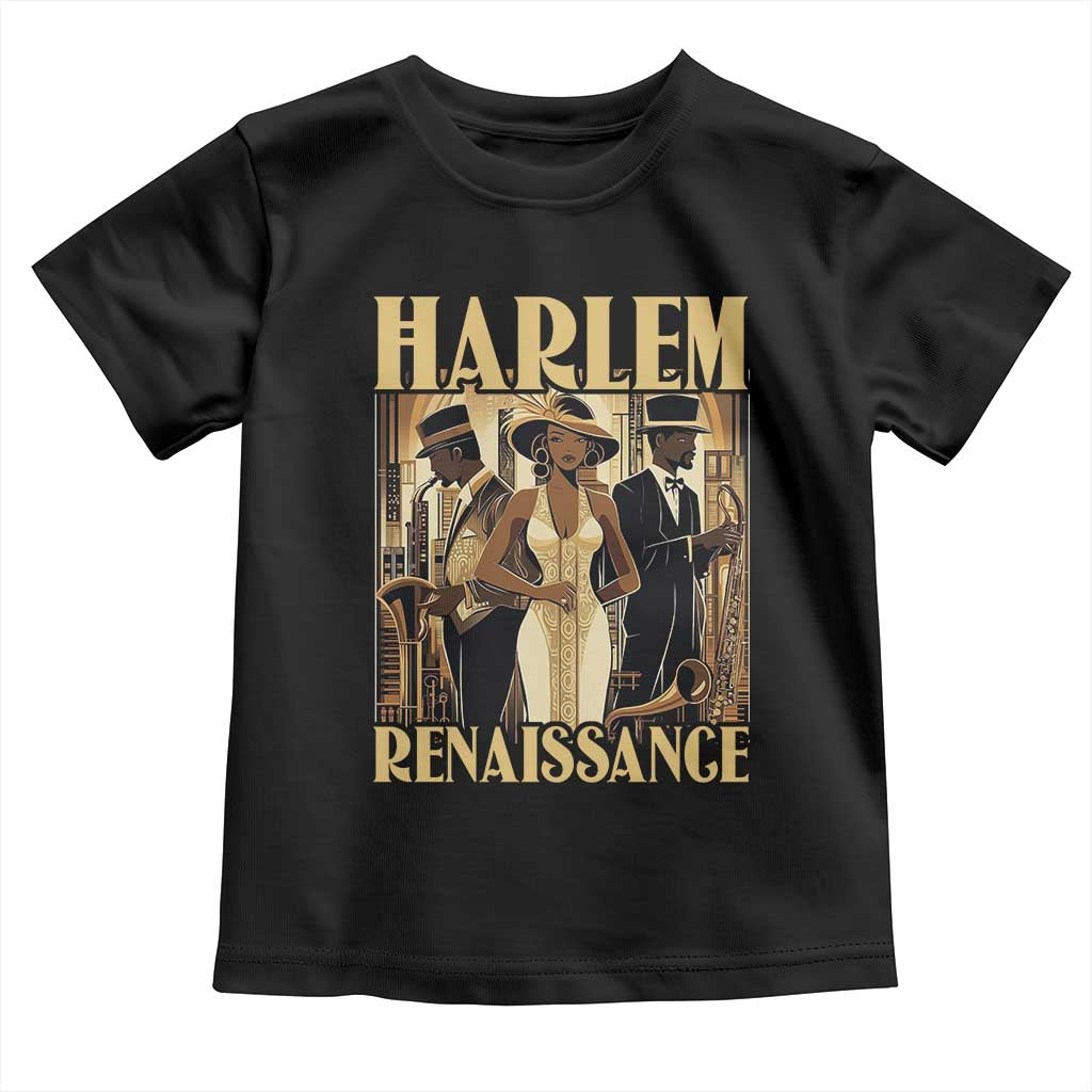 Harlem Renaissance Toddler T Shirt 1920s Art Black History Month