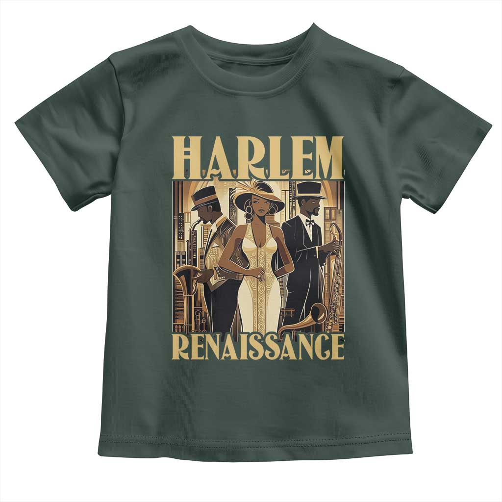 Harlem Renaissance Toddler T Shirt 1920s Art Black History Month